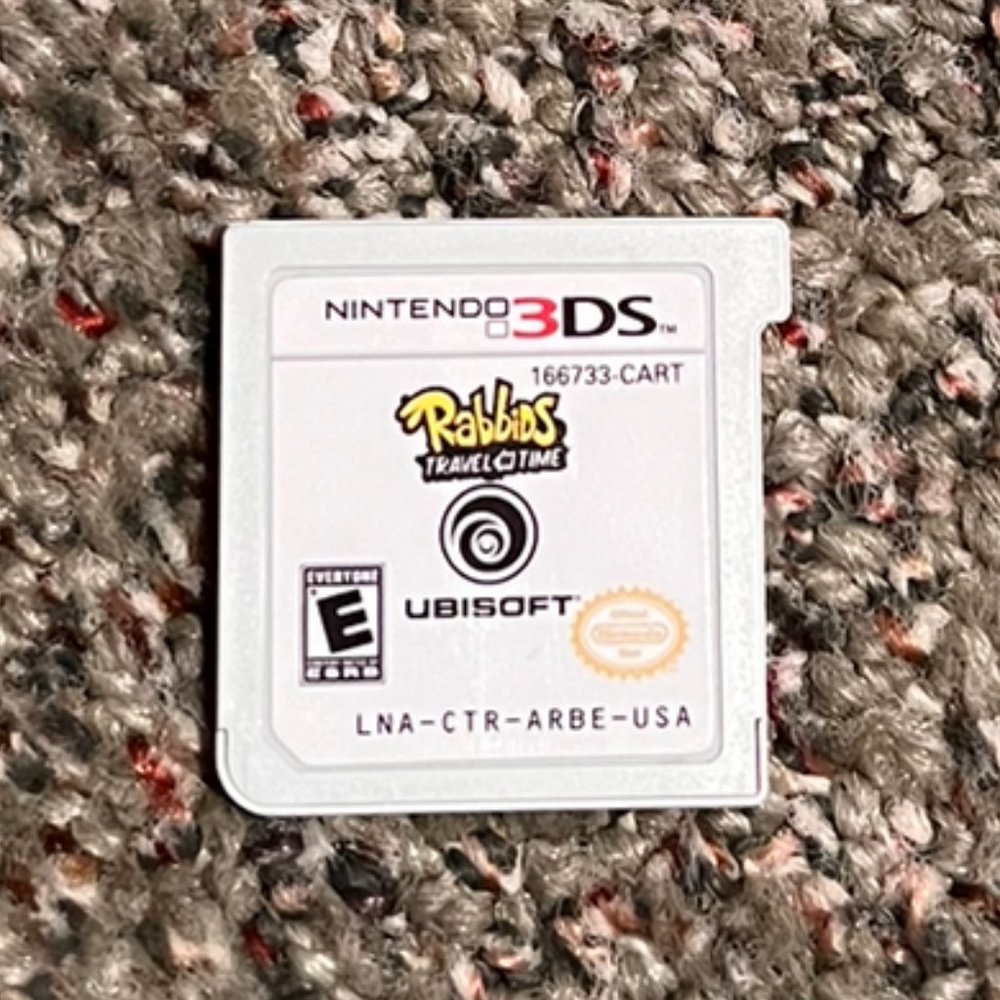Rabbids Travel in Time Nintendo 3DS game